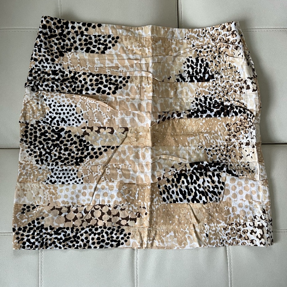 NY&C Animal print skirt